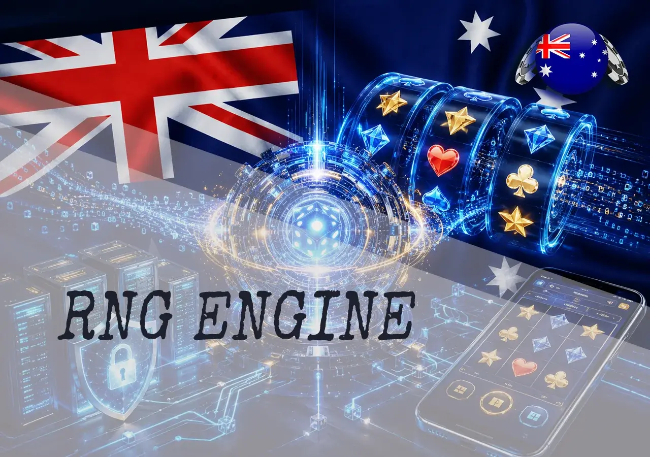 RNG engine behind online pokies
