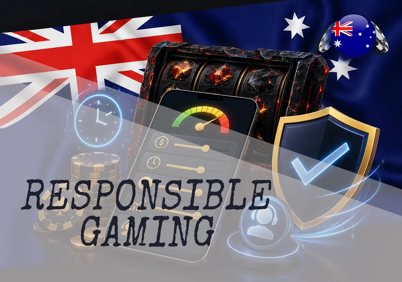 Responsible play with high-volatility Hacksaw slots in Australia with limits, timer, cooling-off, bankroll, and support